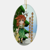 ちっぽけなシカ セラミックオーナメント (右)
