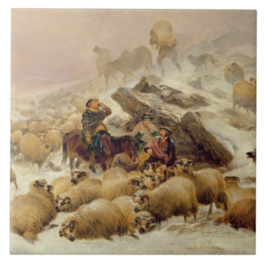 ちっぽけなドラムの暖かさ タイル (正面)