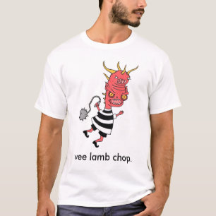 ちっぽけなラムチョップのティー Tシャツ
