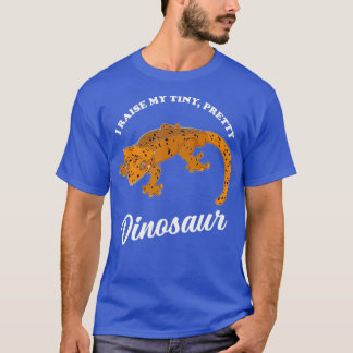 ちっぽけな恐竜の爬虫類を育てる Tシャツ