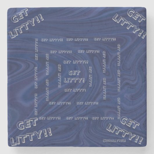 ちっぽけな石のコースターを手に入れる ストーンコースター (正面)