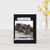 ちびぃピット委員会 カード (黄色い花)