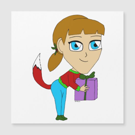 ちびの狐っ娘 (正面)