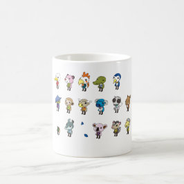 ちびアニマル フレンズ ラインナップ イラスト コーヒーマグ コーヒーマグカップ