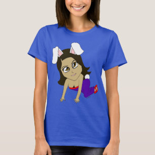 ちびウサギ娘 Tシャツ