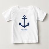ちびキャプテン ベビーTシャツ (正面)