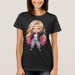 ちびキューティー - 喜びに満ちた、遊び心あふれる、温かな Tシャツ
