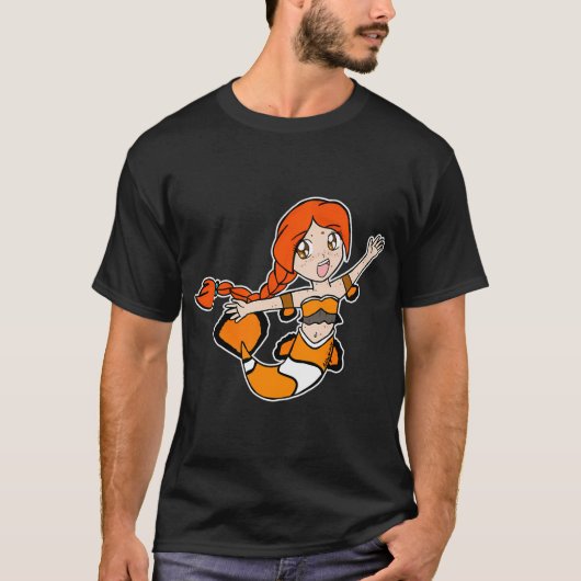 ちびクラウンフィッシュマーメイド Tシャツ (正面)