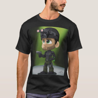 ちびナイトオプス ステルス工作員 Tシャツ