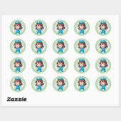 ちびナース2.0 - 喜びのパルス ラウンドシール (シート)