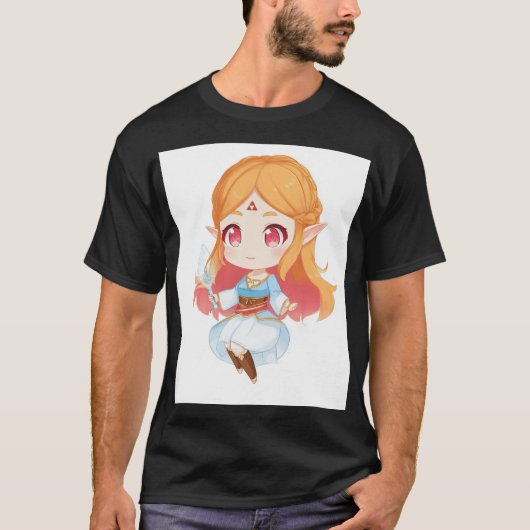 ちびハイリアンスタイルのプリンセス Tシャツ (正面)