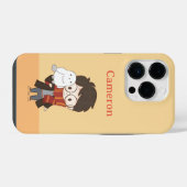 ちびハリー・ポッター™ & ヘドウィグ iPhoneケース (裏面横)