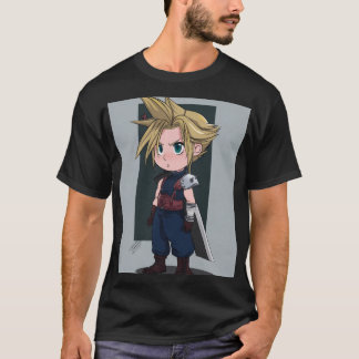 ちびバスター・ブレード・ヒーロー | かわいいスパイキーヘアの戦士 Tシャツ