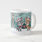 ちび森の仲間たち ジャンボコーヒーマグカップ (正面右)