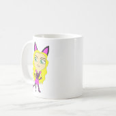 ちび猫娘 コーヒーマグカップ (正面左)