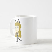 ちび猫娘 コーヒーマグカップ (正面左)