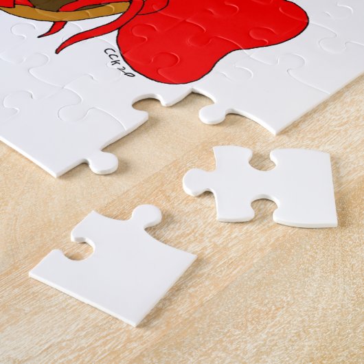 ちび猫娘 ジグソーパズル (側面)