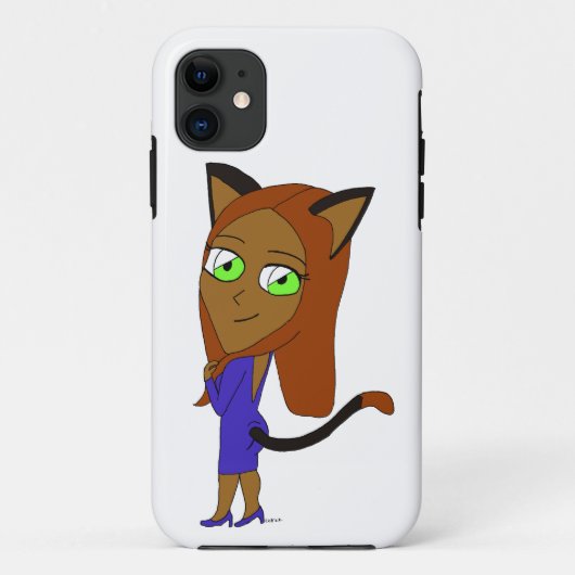 ちび猫娘   Case-Mate iPhoneケース (裏面)