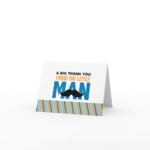 「ちび男」からの感謝カード