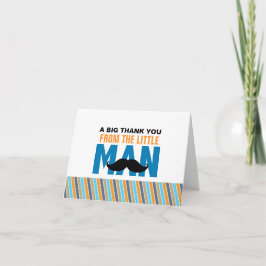 「ちび男」からの感謝カード サンキューカード