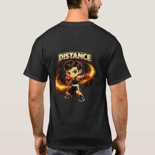 ちび道場遠隔ボクシングシャツ Tシャツ (裏面)