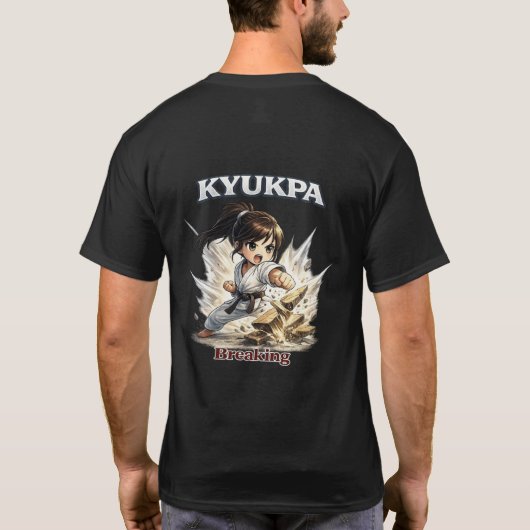 ちび道場 キュクパー砕破 Tシャツ (裏面)