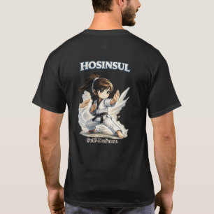 ちび道場 ホシンサル 自衛術 Tシャツ