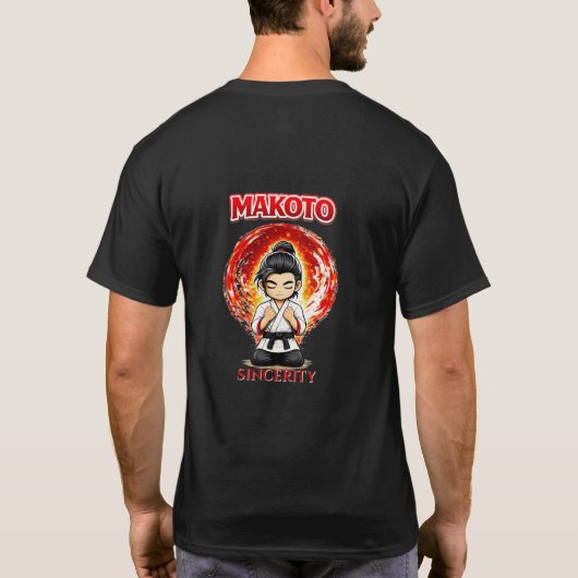 ちび道場 誠 Tシャツ (裏面)