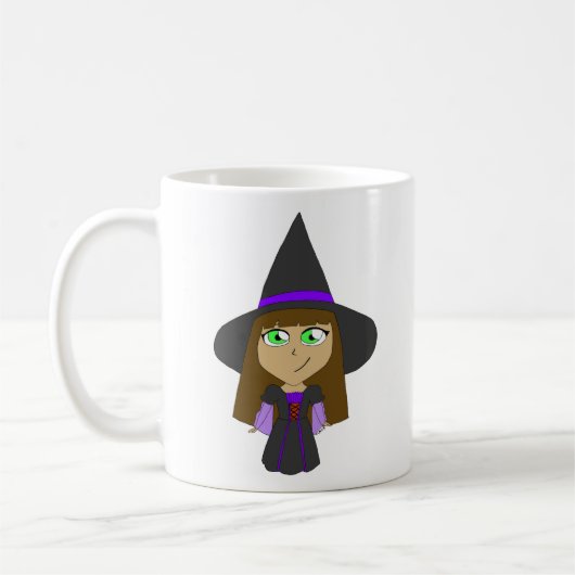 ちび魔女 コーヒーマグカップ (左)