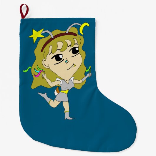 ちび ラージクリスマスストッキング (正面)