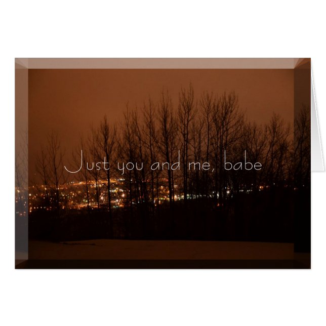 ちょうどあなたおよび私 (正面横)