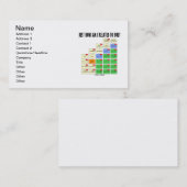 ちょうどあなたに関係しています私はいかにか。 (いとこの木) 名刺 (正面/裏面)