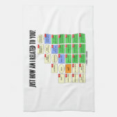 ちょうどあなたに関係しています私はいかにか。 (系図学) キッチンタオル (縦)