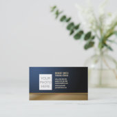 ちょうどあなたの写真の名刺のテンプレートを加えて下さい 名刺 (スタンド正面)