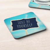 ちょうどあなた自身があって下さい コースター (左側)