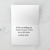 ちょうどお母さんのために カード (内部)