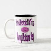 ちょうどお母さんのために ツートーンマグカップ (左)