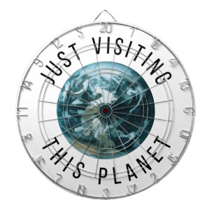 ちょうどこの惑星を訪れる ダーツボード