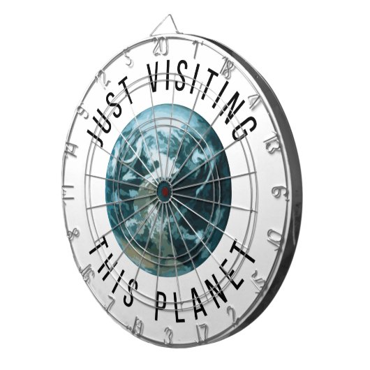 ちょうどこの惑星を訪れる ダーツボード (正面右)