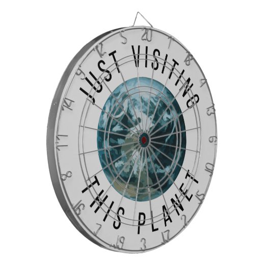 ちょうどこの惑星を訪れる ダーツボード (正面左)