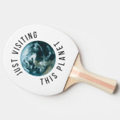 ちょうどこの惑星を訪れる 卓球ラケット (横)