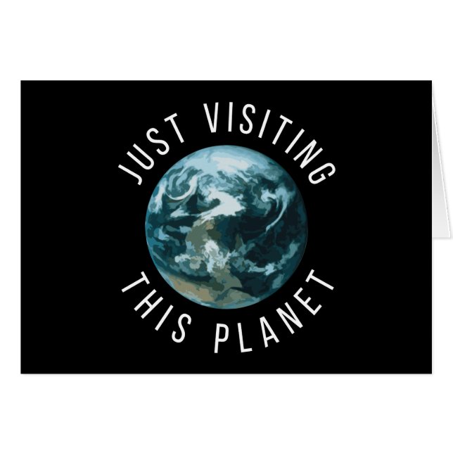 ちょうどこの惑星ブラックを訪問 (正面横)