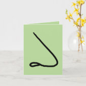 ちょうどこんにちはあなたの考えることが梳くのでおせっかい カード (黄色い花)