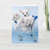 ちょうどこんにちは言います カード (正面)