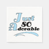 ちょうどそう愛らしい スタンダードカクテルナプキン (正面)