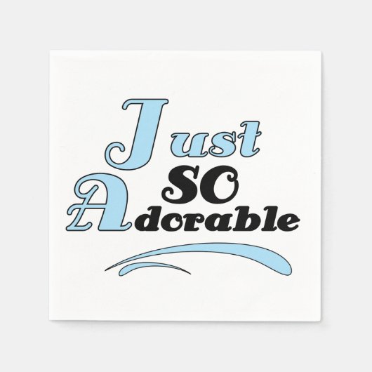 ちょうどそう愛らしい スタンダードカクテルナプキン (正面)