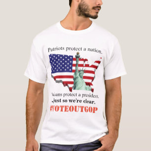 …ちょうどそう私達は澄ん投票しますGOPをです Tシャツ