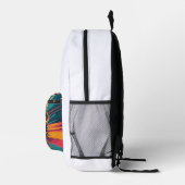 ちょうどそれをする プリントバックパック (右)