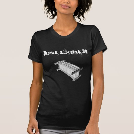 ちょうどそれをつけて下さい Tシャツ (正面)