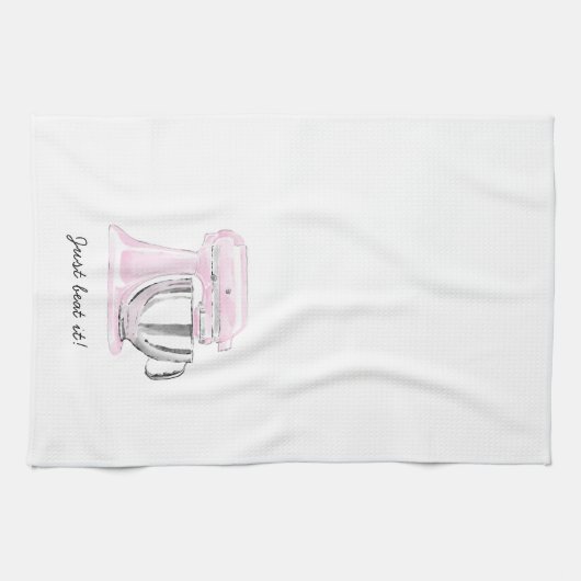 ちょうどそれをミキサー打って下さい キッチンタオル (横)